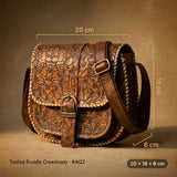Tapestry Floral Crossbody Bag