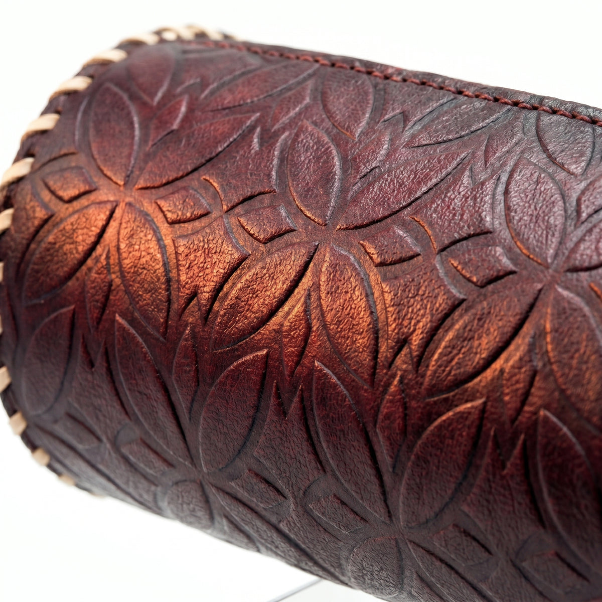 Burgundy Petal Pouch