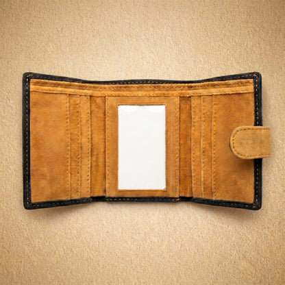 Navy Trifold Wallet