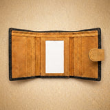 Navy Trifold Wallet