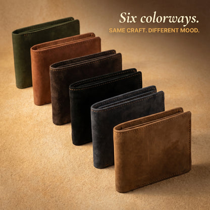 Navy Bifold Wallet