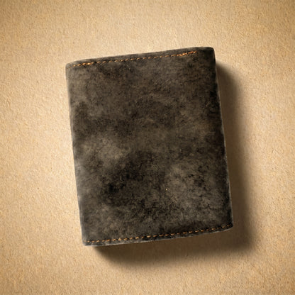 Grey Trifold Wallet