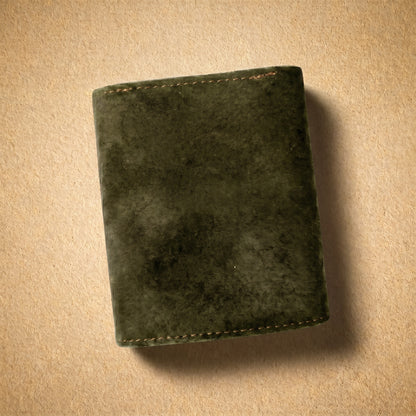 Olive Trifold Wallet