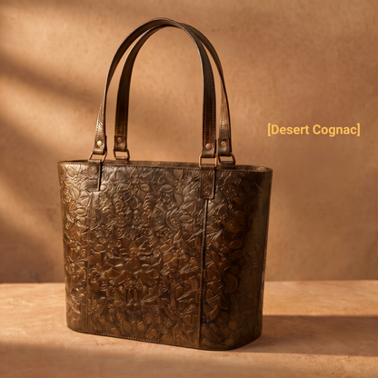 Desert Cognac Mughal Tote