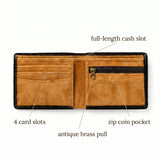 Chestnut Brown Bifold Wallet