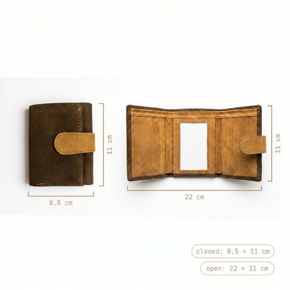 Coffee Trifold Wallet