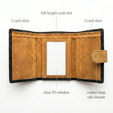Navy Trifold Wallet