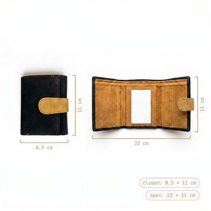 Olive Trifold Wallet