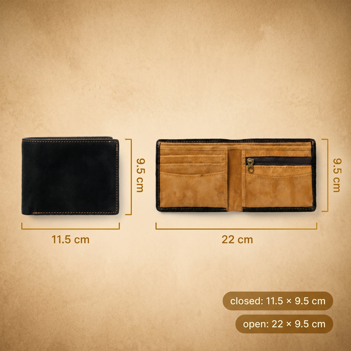 Onyx Bifold wallet