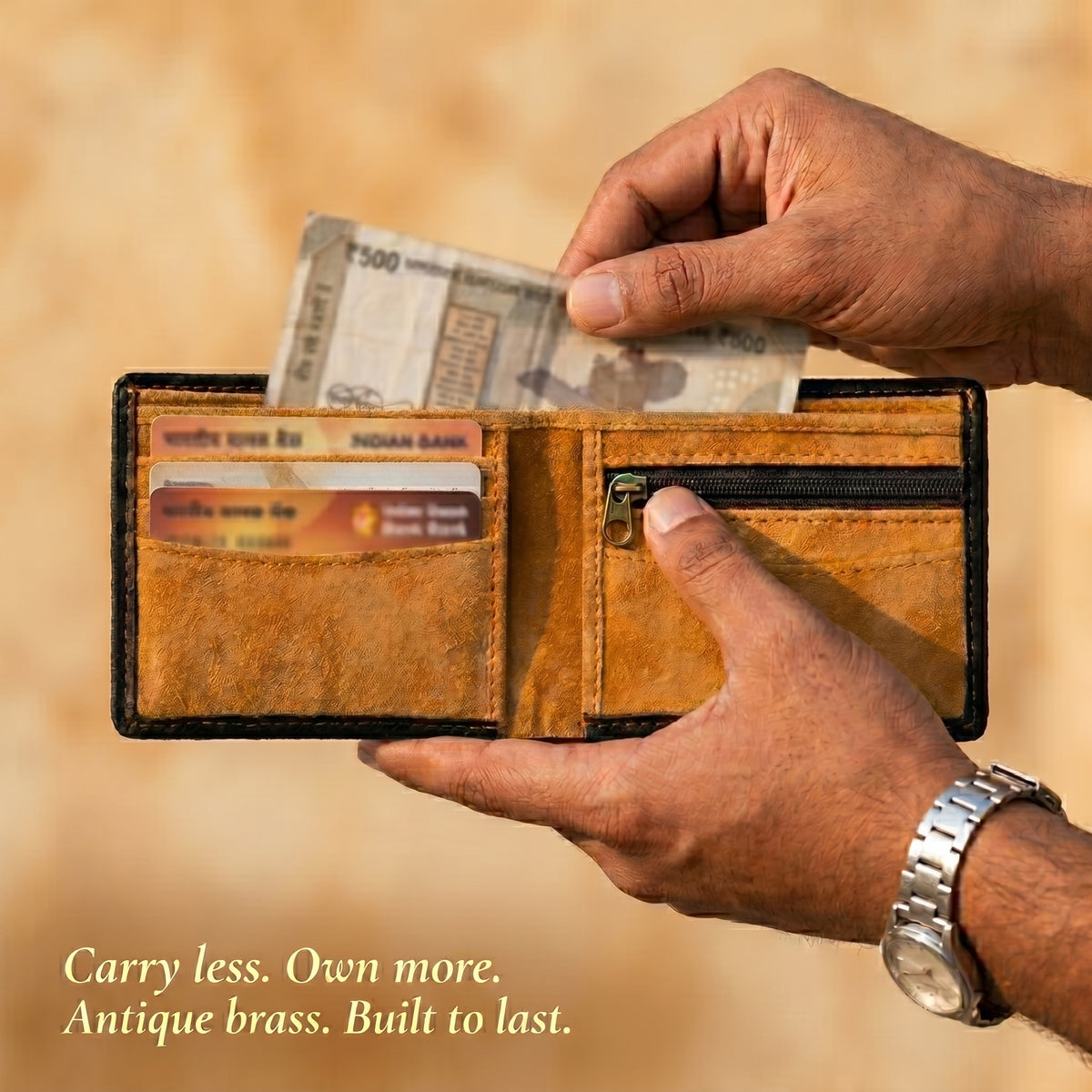 Coffee Bifold Wallet