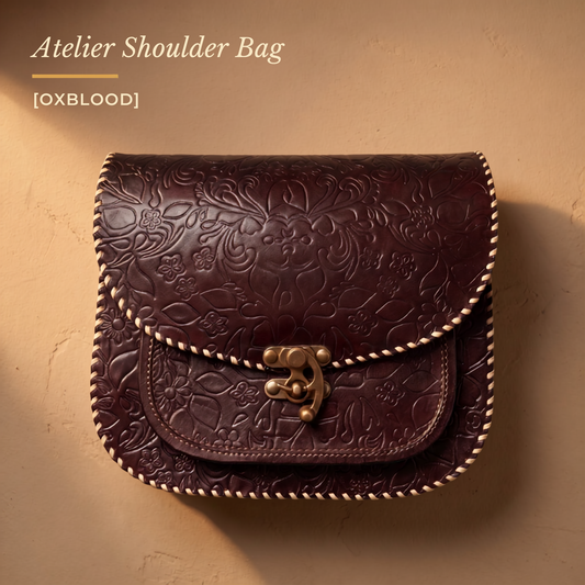 Atelier Shoulder Bag - Oxblood