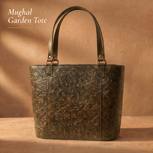 Desert Cognac Mughal Tote