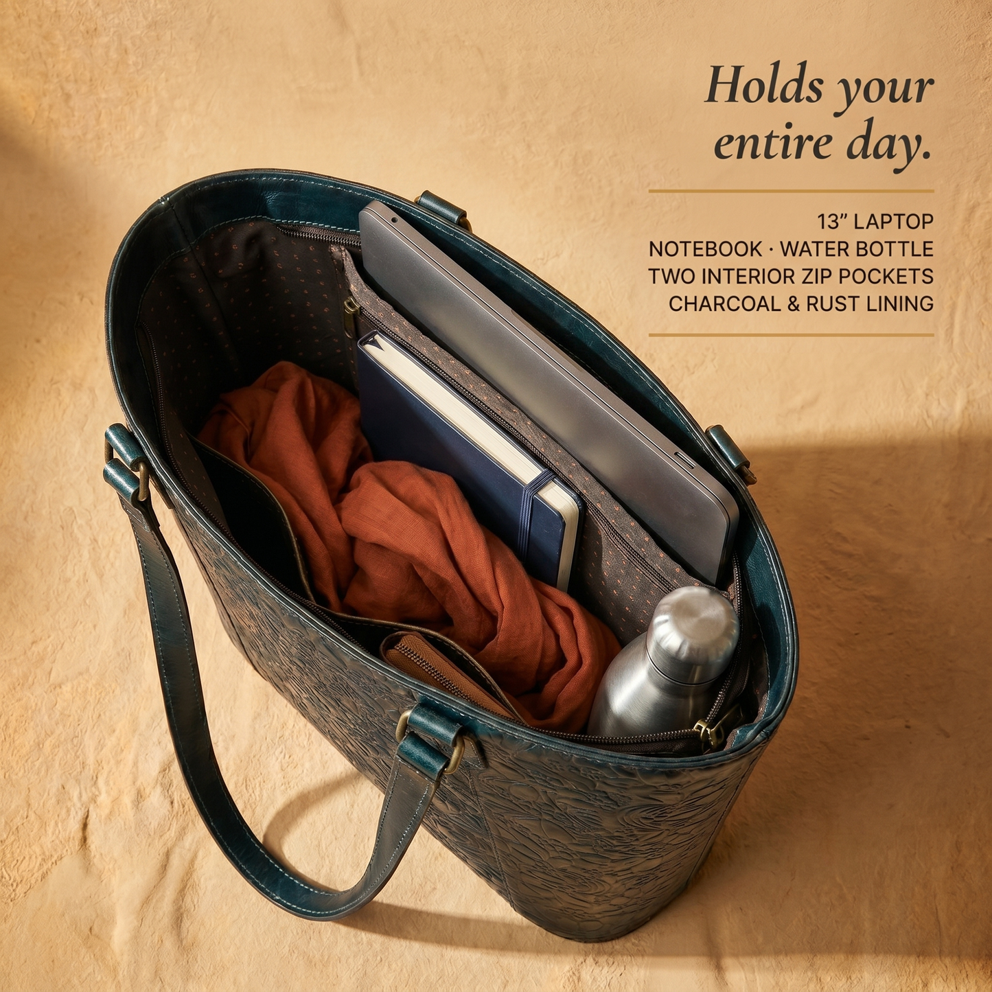 Forest Ink Mughal Tote
