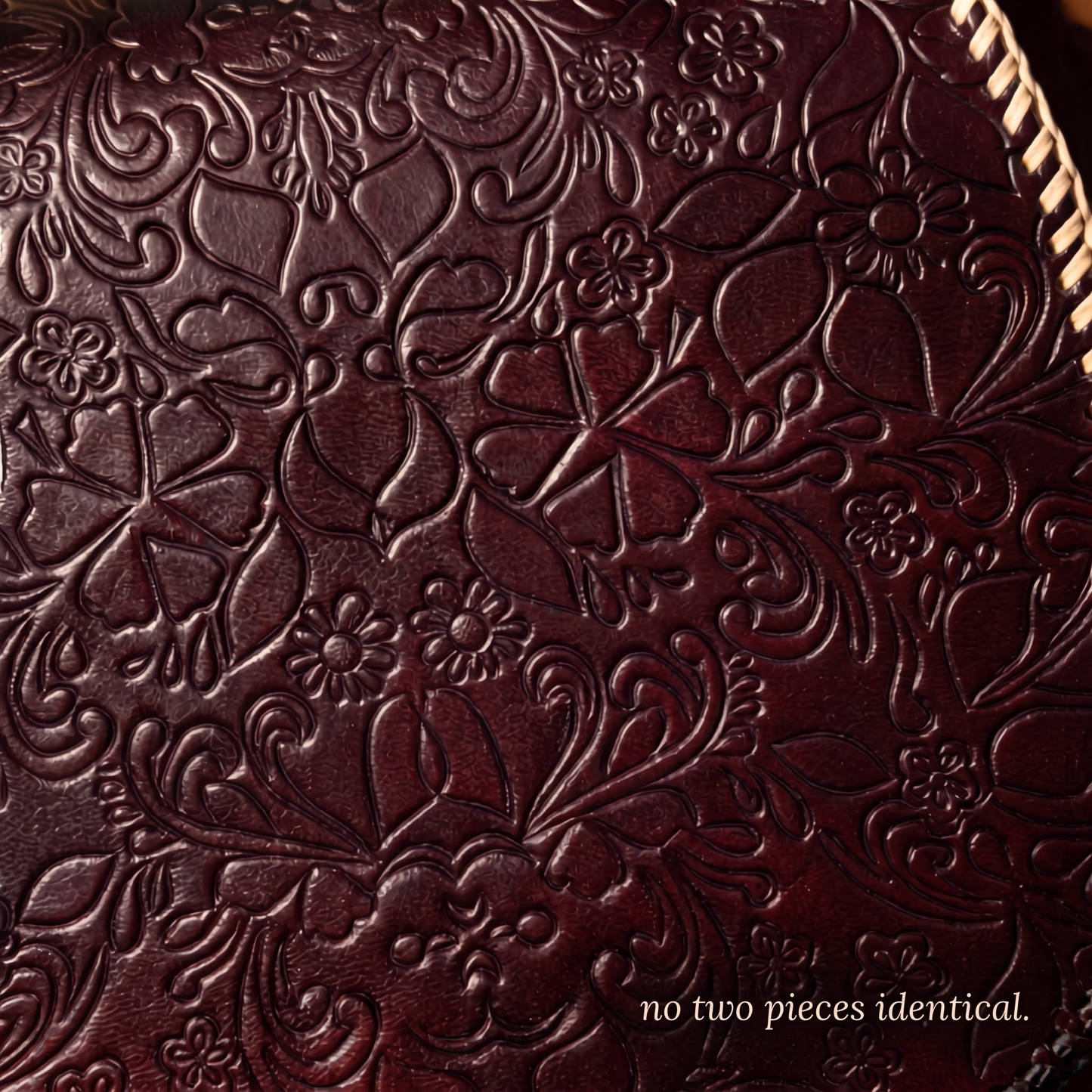 Medallion Crossbody - Oxblood