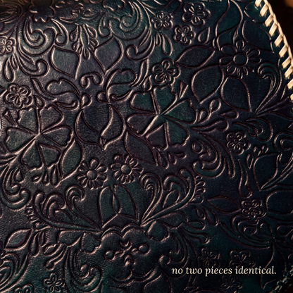 Medallion Crossbody - Forest-Ink