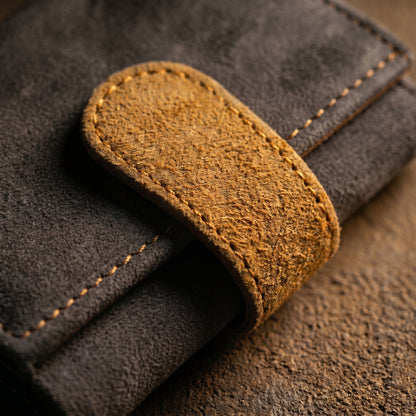 Grey Trifold Wallet