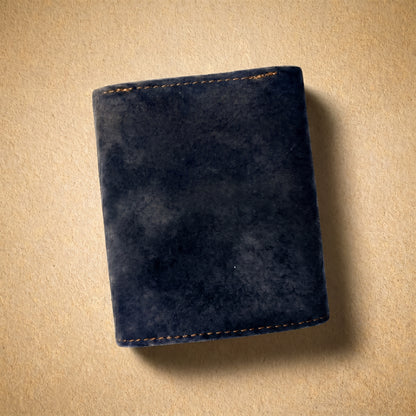 Navy Trifold Wallet