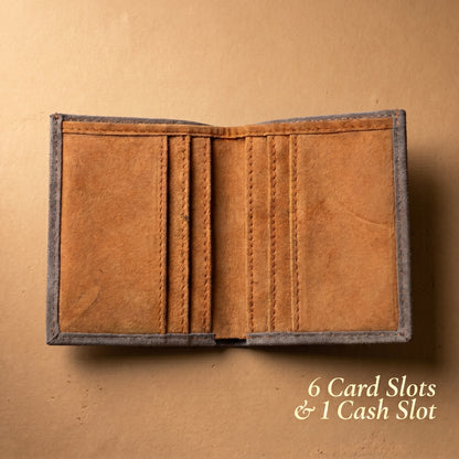 Grey Atlas Card-Holder