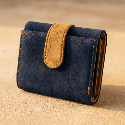 Navy Trifold Wallet