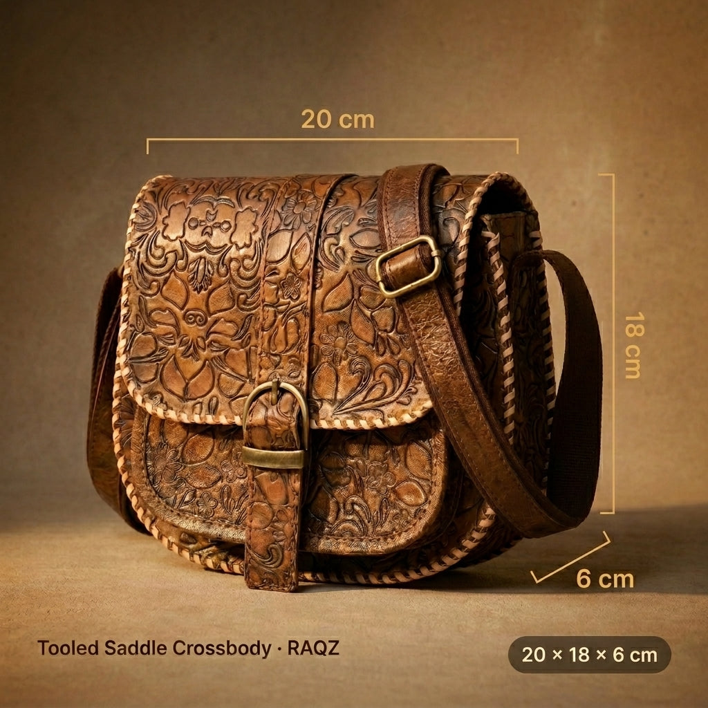 Tapestry Floral Crossbody Bag
